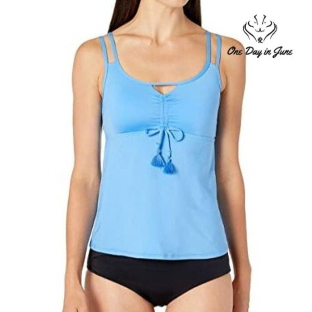BCA by Rebecca Virtue Virtue Women's Tankini Top Size M